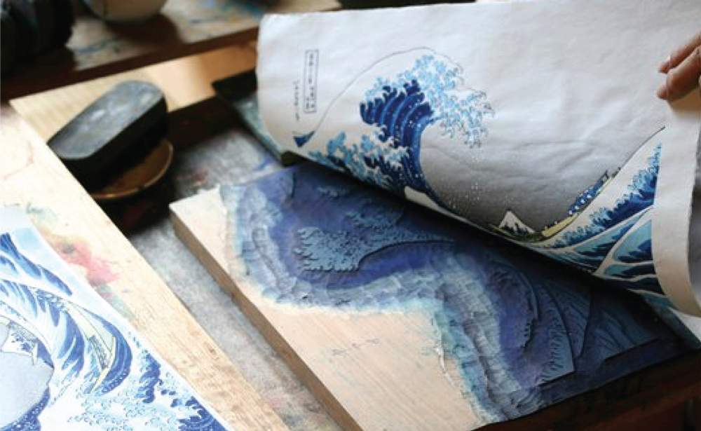 Mary Brodbeck Ukiyo-e Demonstration